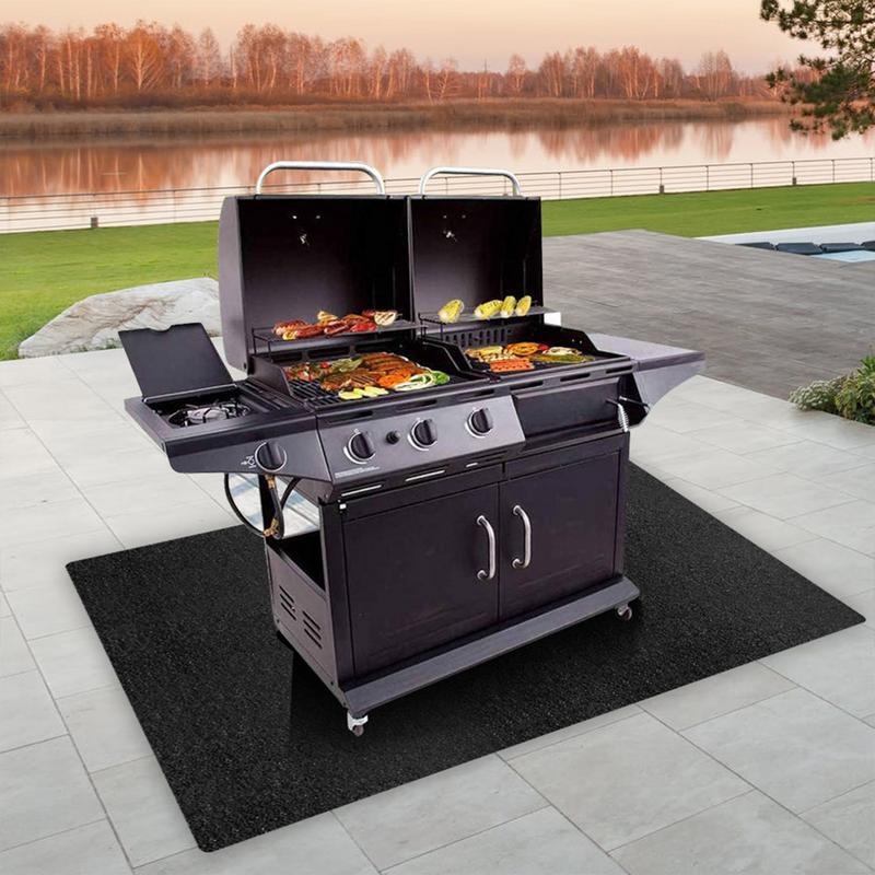 Fire Blanket Kitchen - Under Grill Mat Fireplace Fire Mat