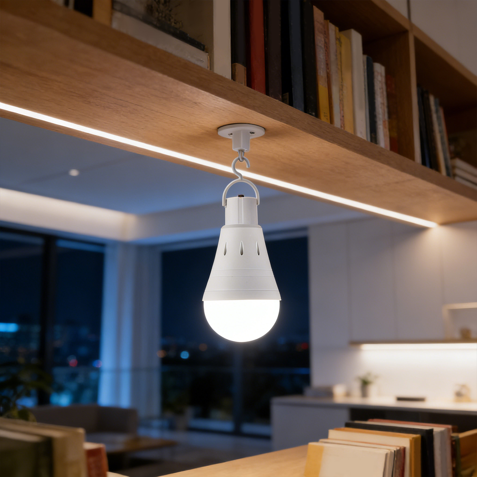 Power Outage Light - 12W Rechargeable LED Emergency Light Portable