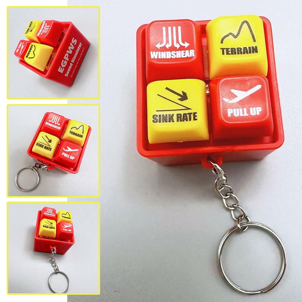 Personal Alarm Keychain - Alert Keyfob Aircraft Car Emergency Alarm