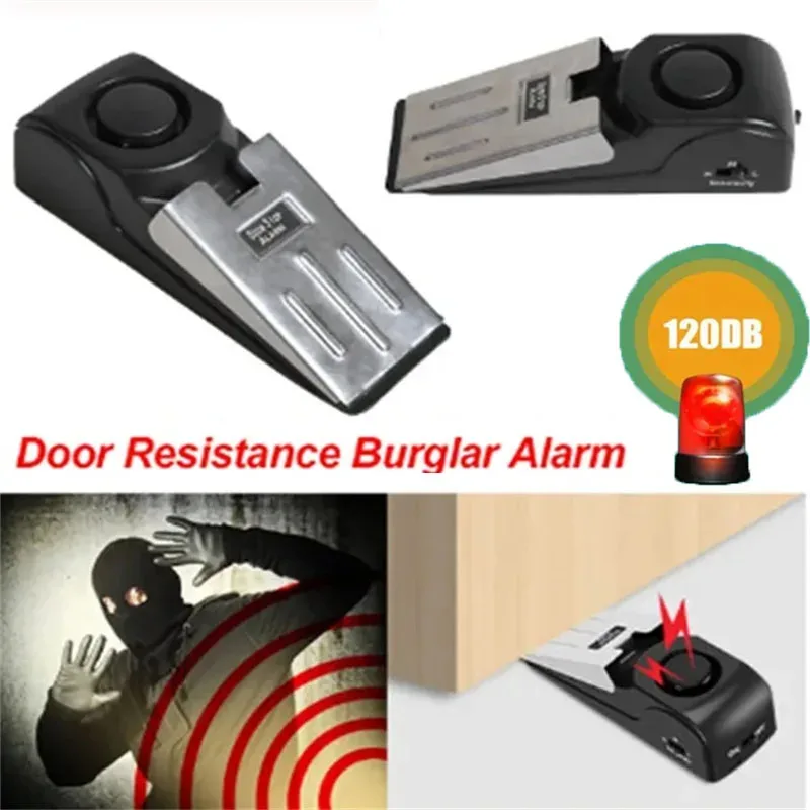 120db Wireless Door Stop Stopp - Door Stop Alarm のレビューと価格