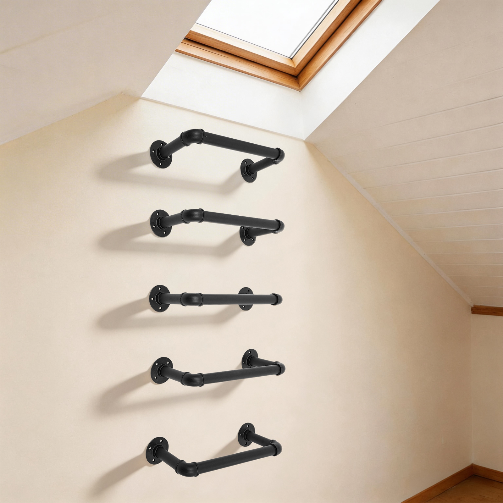 5 Pcs Wall Mounted Emergency E - Fire Escape Ladder のレビューと価格