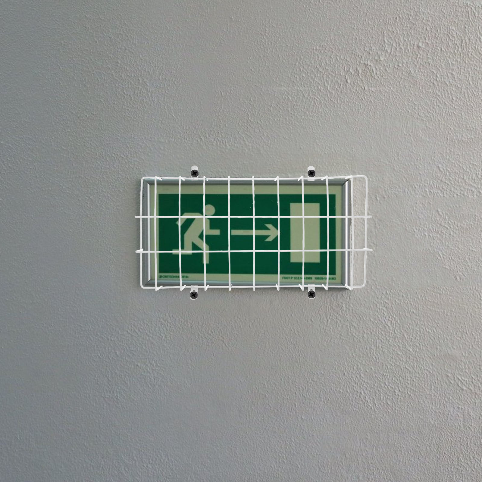 Stainless Steel Exit Sign Ligh - Emergency Exit Sign のレビューと価格