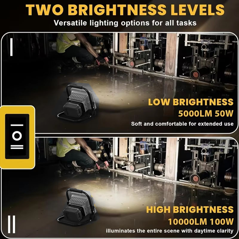 50W 10000LM Work Light For Dew - Power Outage Light のレビューと価格