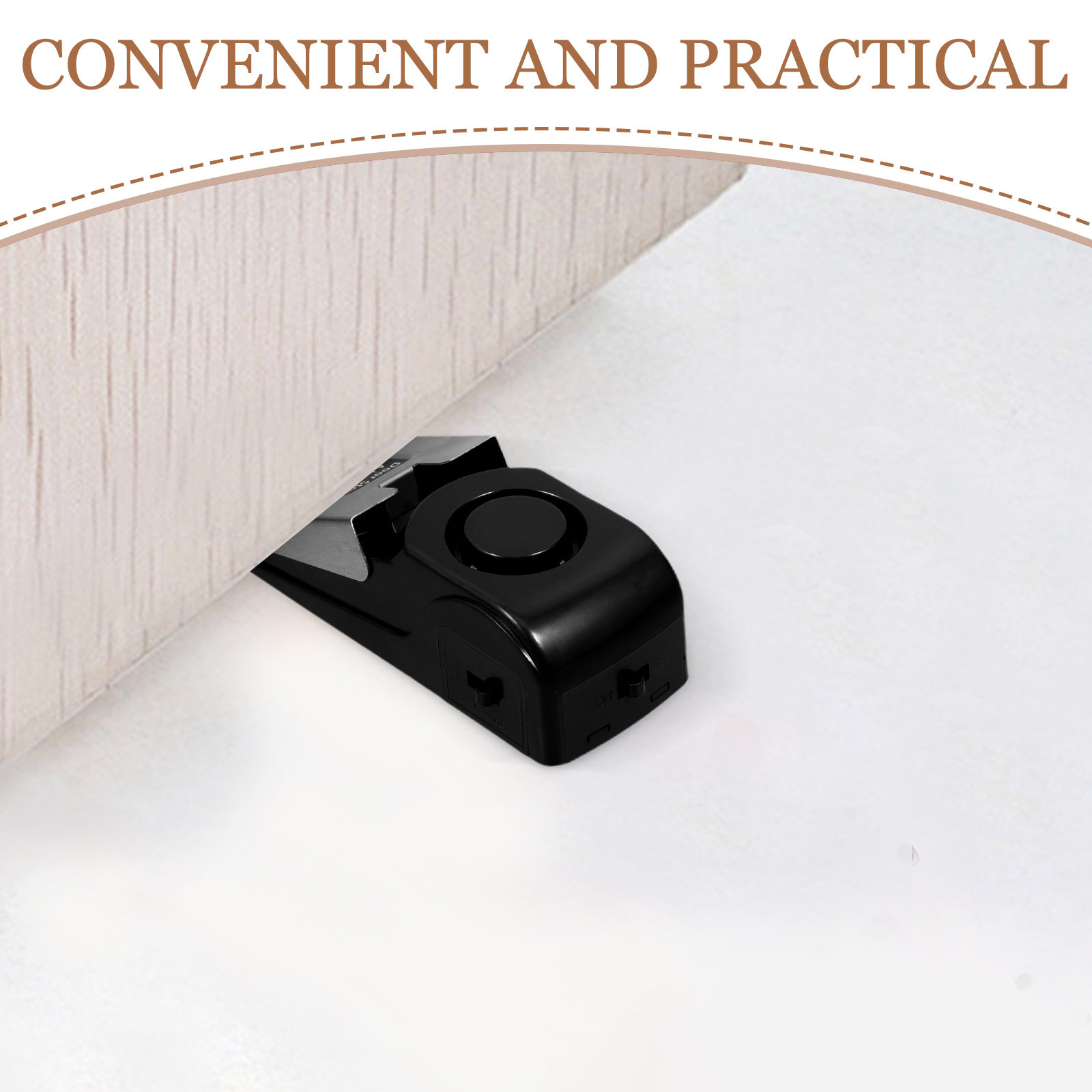 Door Stop Alarm 120Db Loud Tri - Door Stop Alarm のレビューと価格