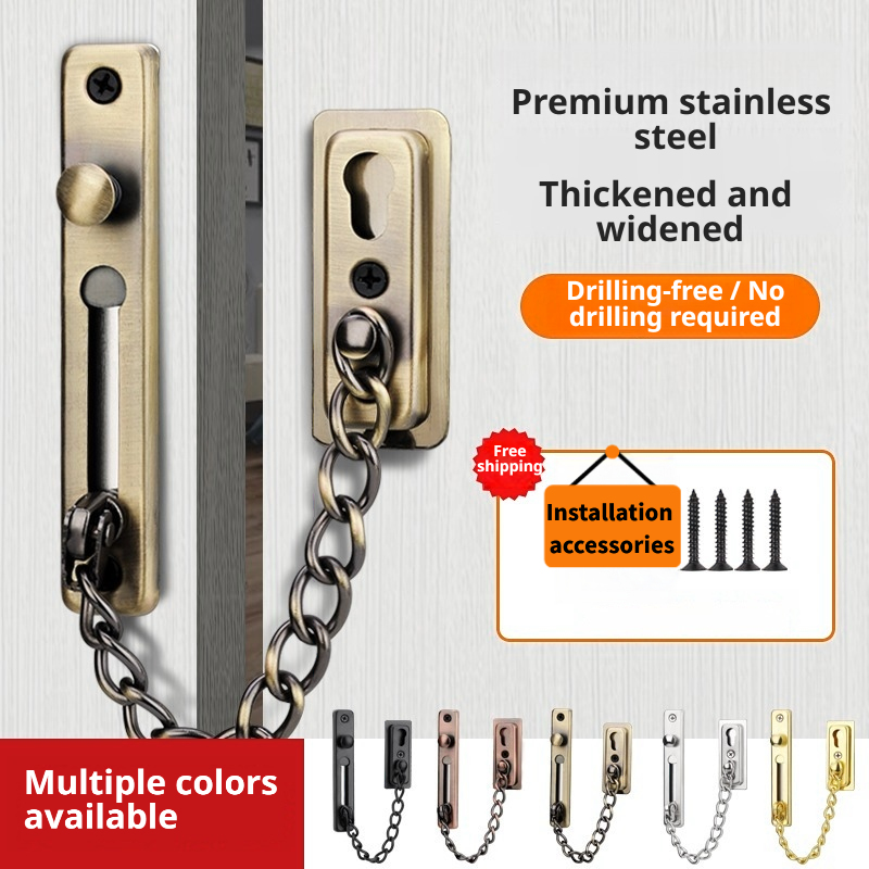 Door Chain Lock Stainless Stee - Security Chain Door のレビューと価格