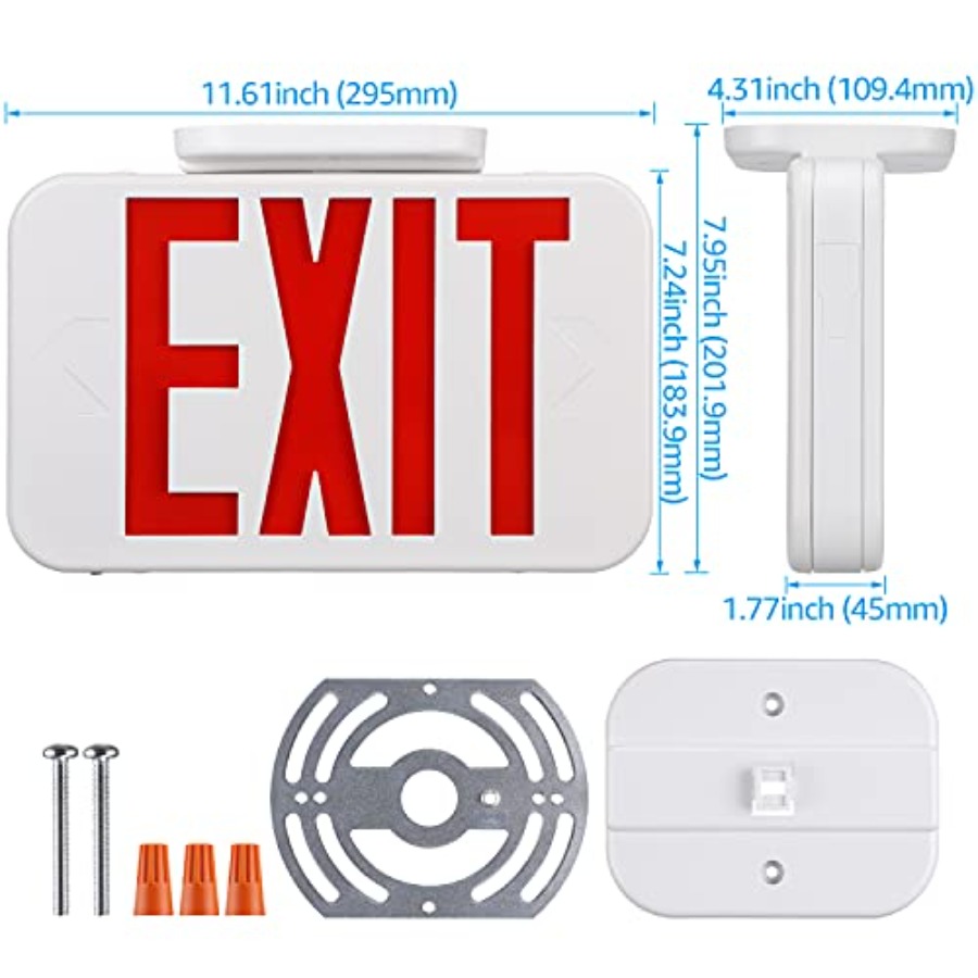 LED Exit Sign, Emergency Exit  - Emergency Exit Sign のレビューと価格