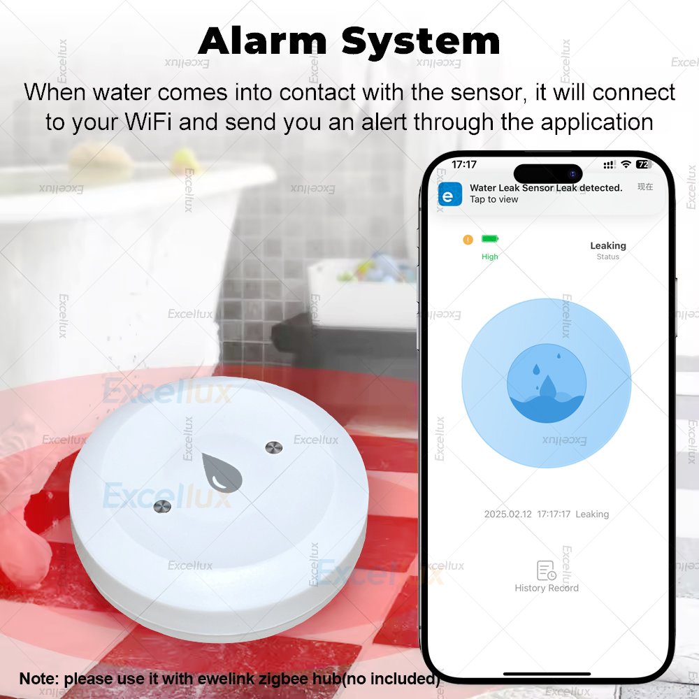 Ewelink Zigbee 3.0 Water Senso - Water Alarm Sensor のレビューと価格
