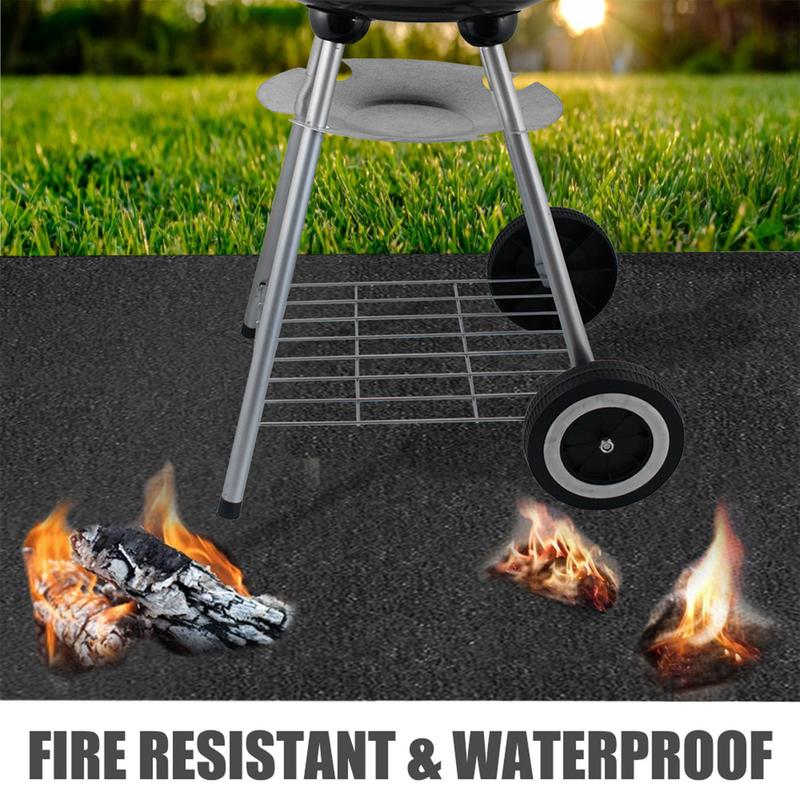 Under Grill Mat Fireplace Fire - Fire Blanket Kitchen のレビューと価格