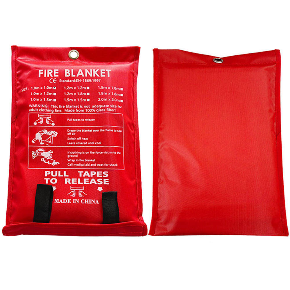 Fire Blanket Fiberglass Fire B - Fire Blanket Kitchen のレビューと価格
