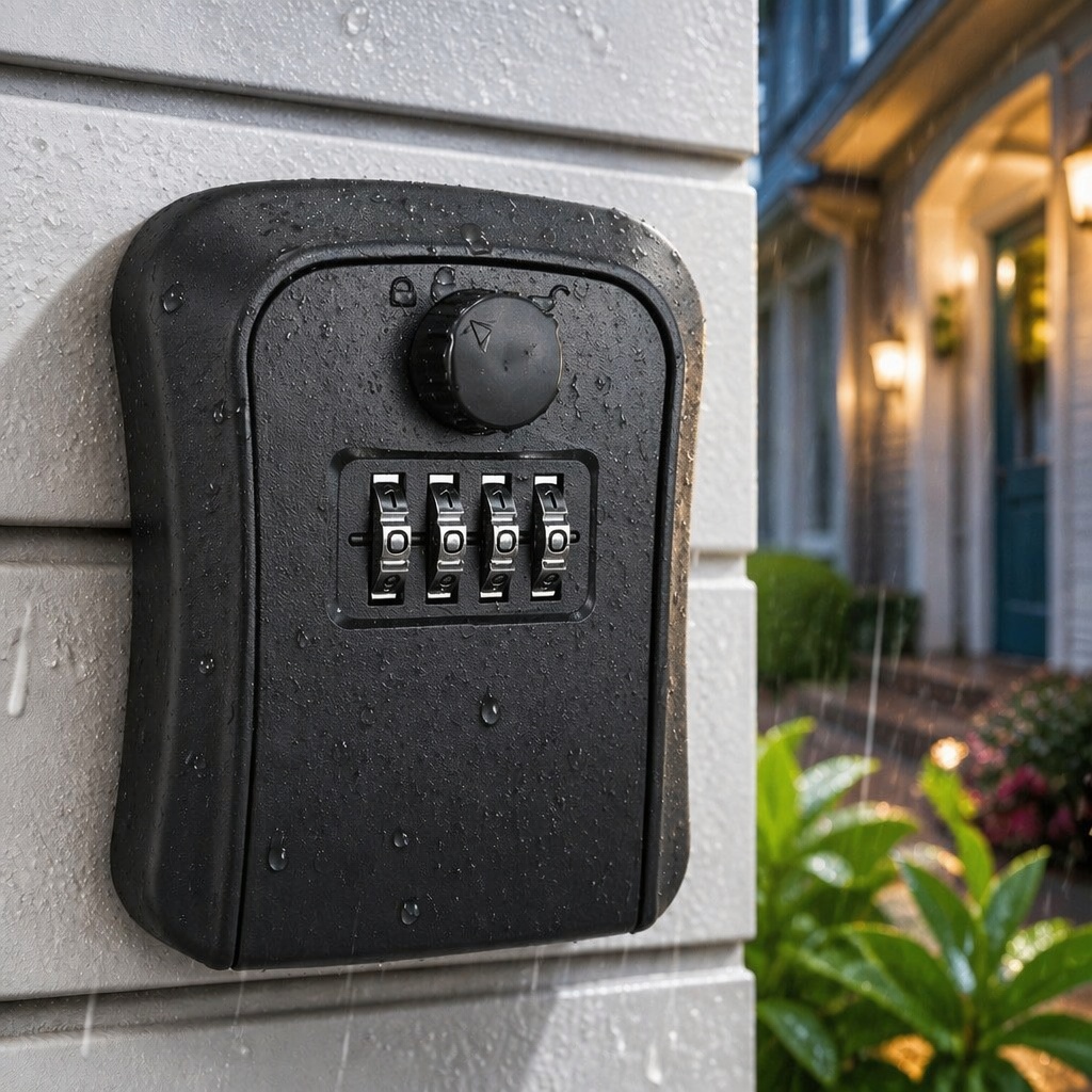 Key Lock Box Wall Mount Lockbo - Lockbox Key Secure のレビューと価格