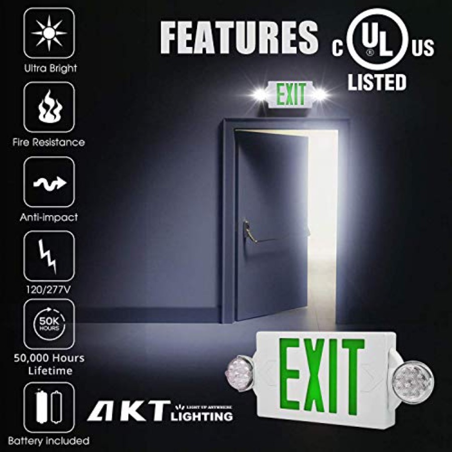 Emergency Exit Light, Adjustab - Emergency Exit Sign のレビューと価格