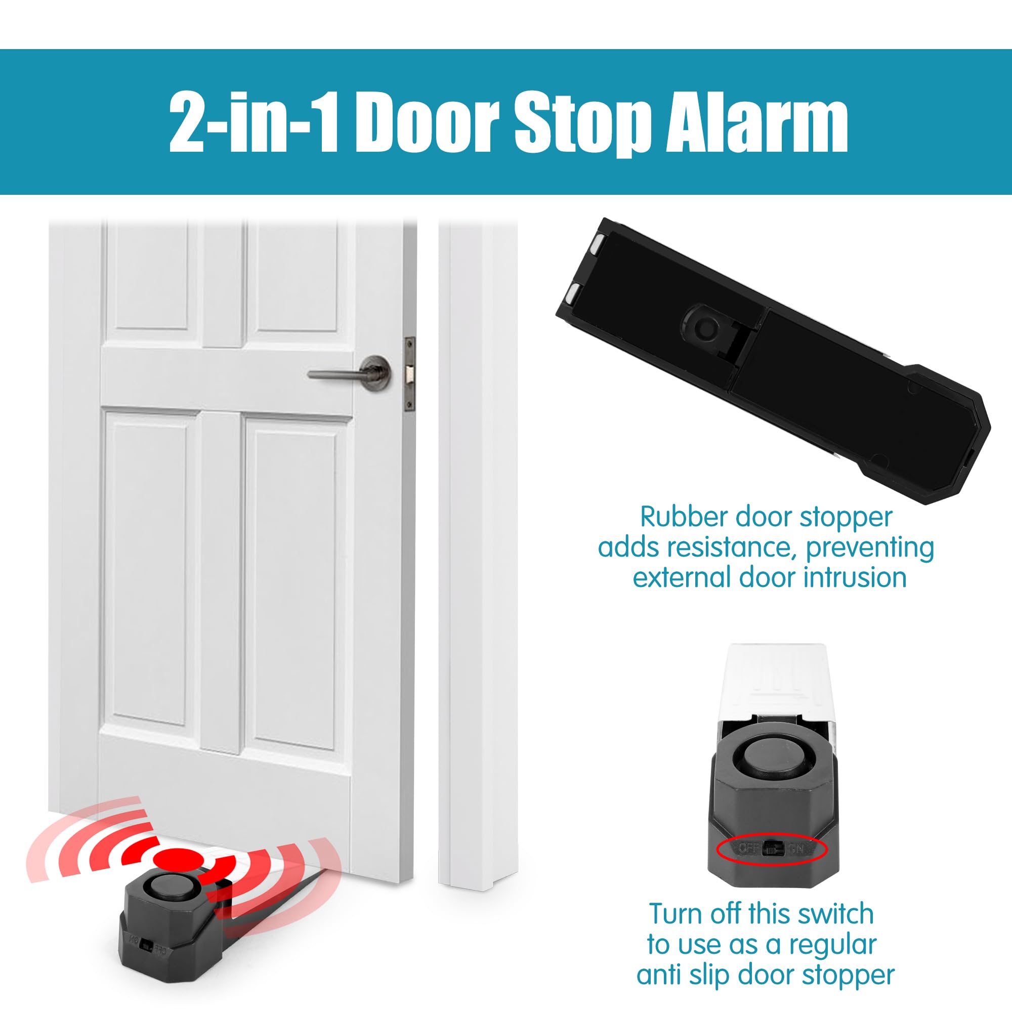 Wireless Door Stop Alarm Syste - Door Stop Alarm のレビューと価格