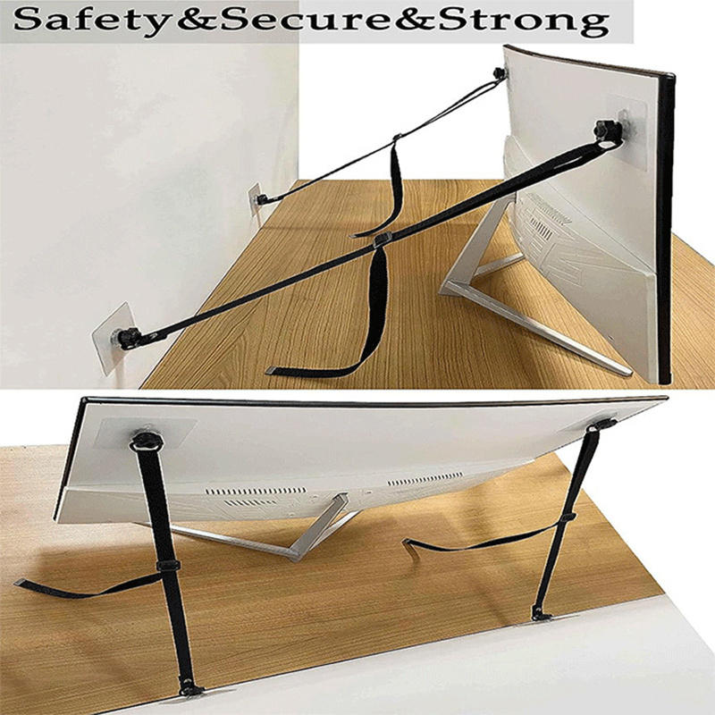 No Drill Adhesive Furniture An - Earthquake Anchor Strap のレビューと価格