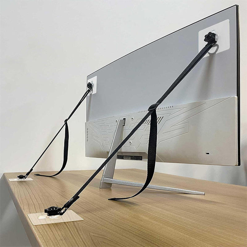 No Drill Adhesive Furniture An - Earthquake Anchor Strap のレビューと価格