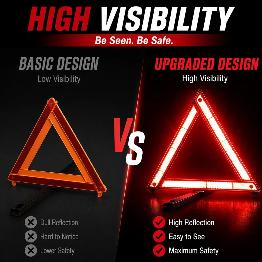 Car Tripod Folded Stop Sign Re - Emergency Exit Sign のレビューと価格
