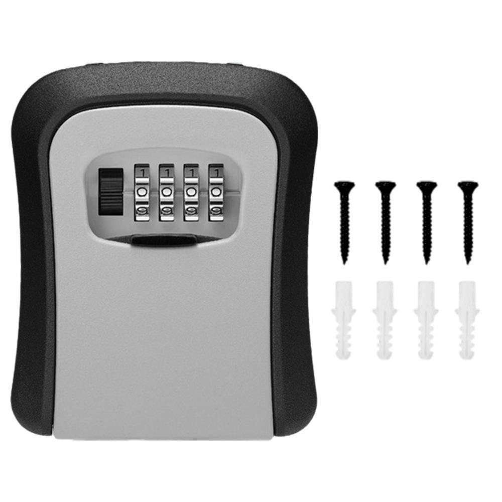 Wall Mount Key Lock Box 4 Digi - Lockbox Key Secure のレビューと価格