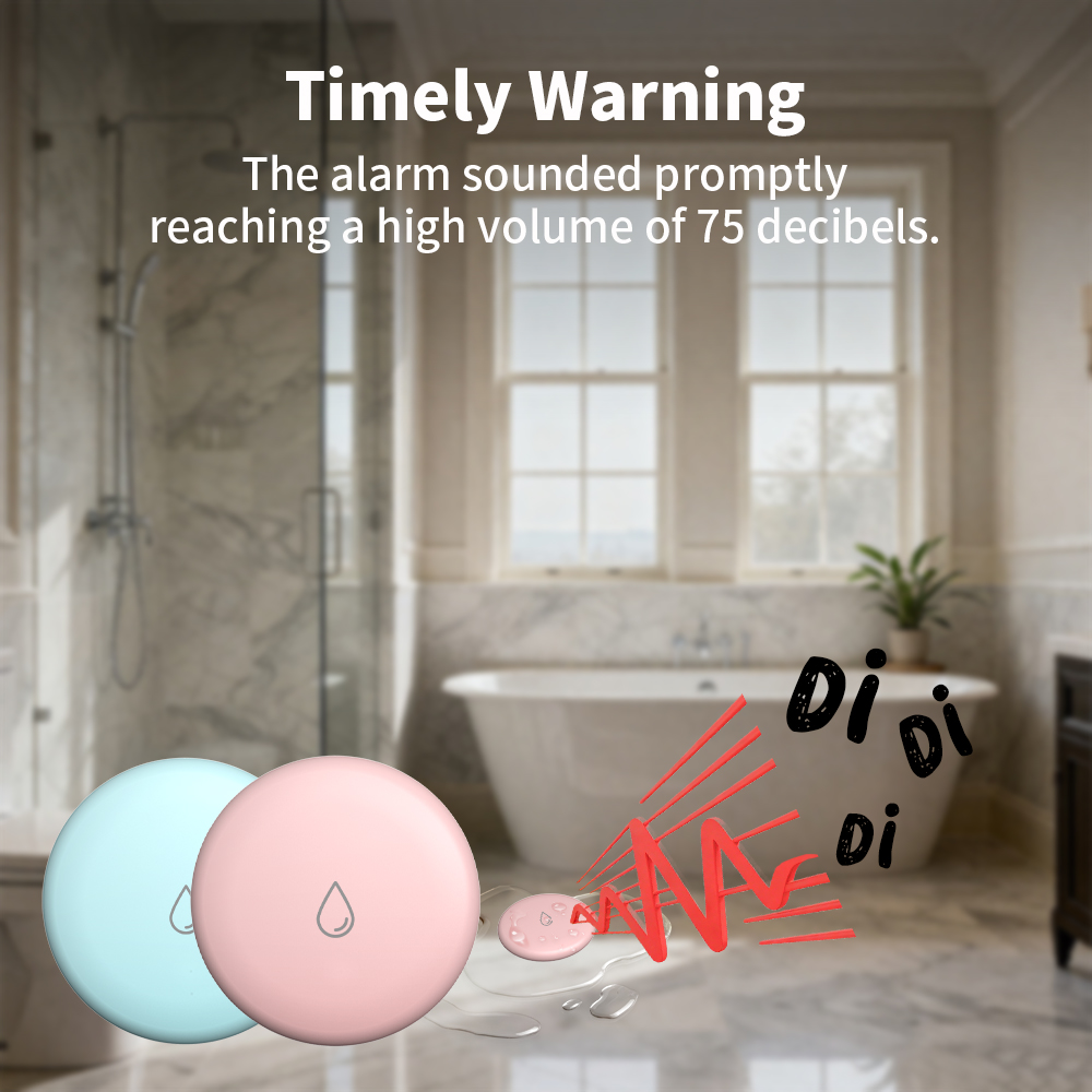 Tuya Zigbee Leakage Sensor LED - Water Alarm Sensor のレビューと価格