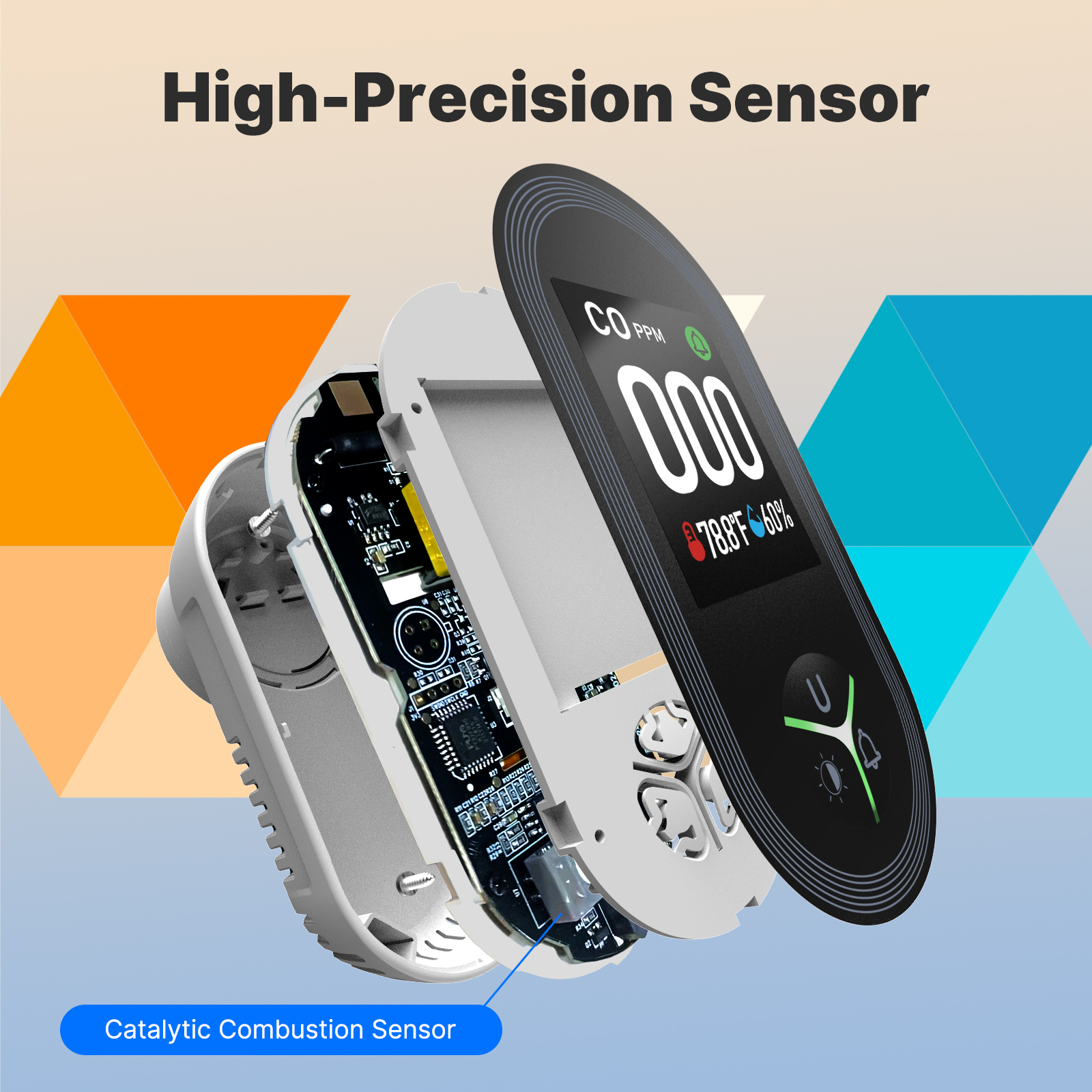 MOES 3-in-1 Plug-in CO Detecto - Co Detector Plug のレビューと価格