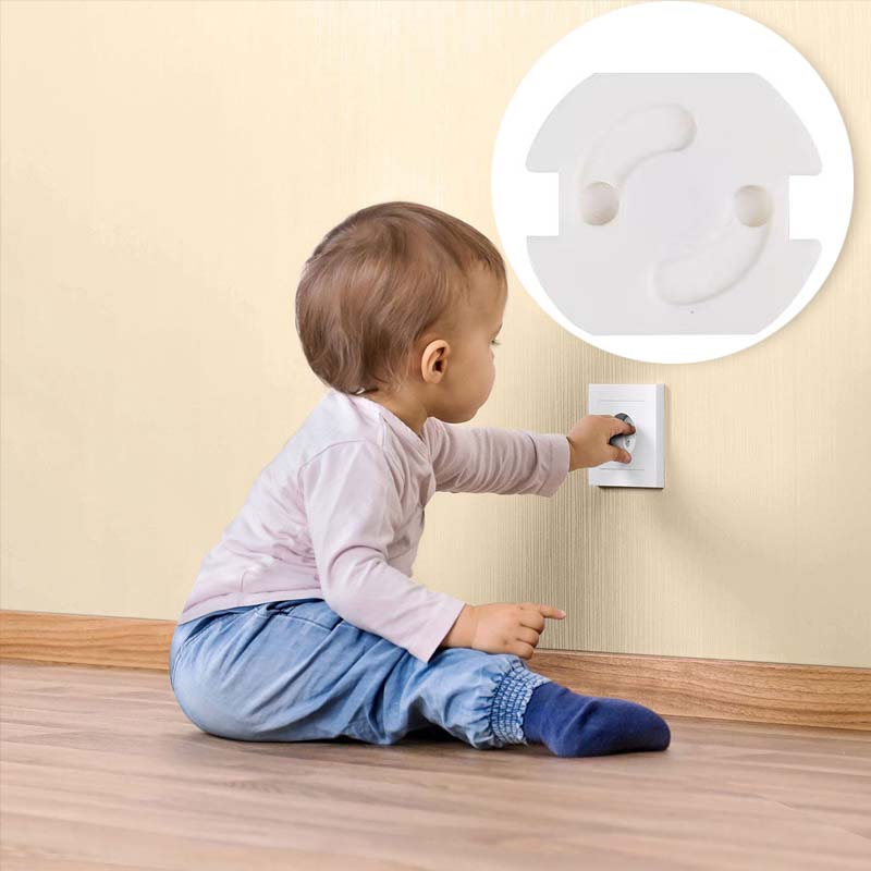 10Pcs EU Power Socket Electric - Outlet Cover Baby のレビューと価格