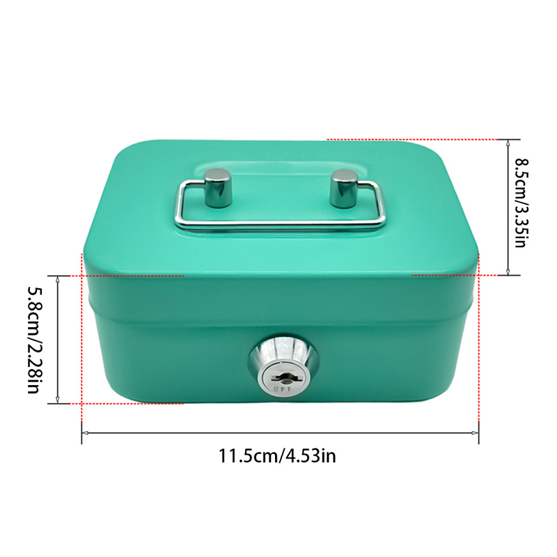 Money Safe Box Lockable Cash B - Lockbox Key Secure のレビューと価格
