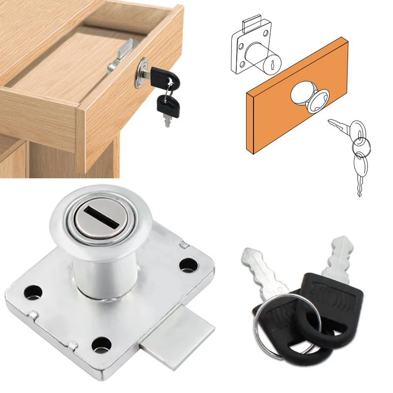 Drawer lock with key, used for - Medicine Cabinet Lock のレビューと価格