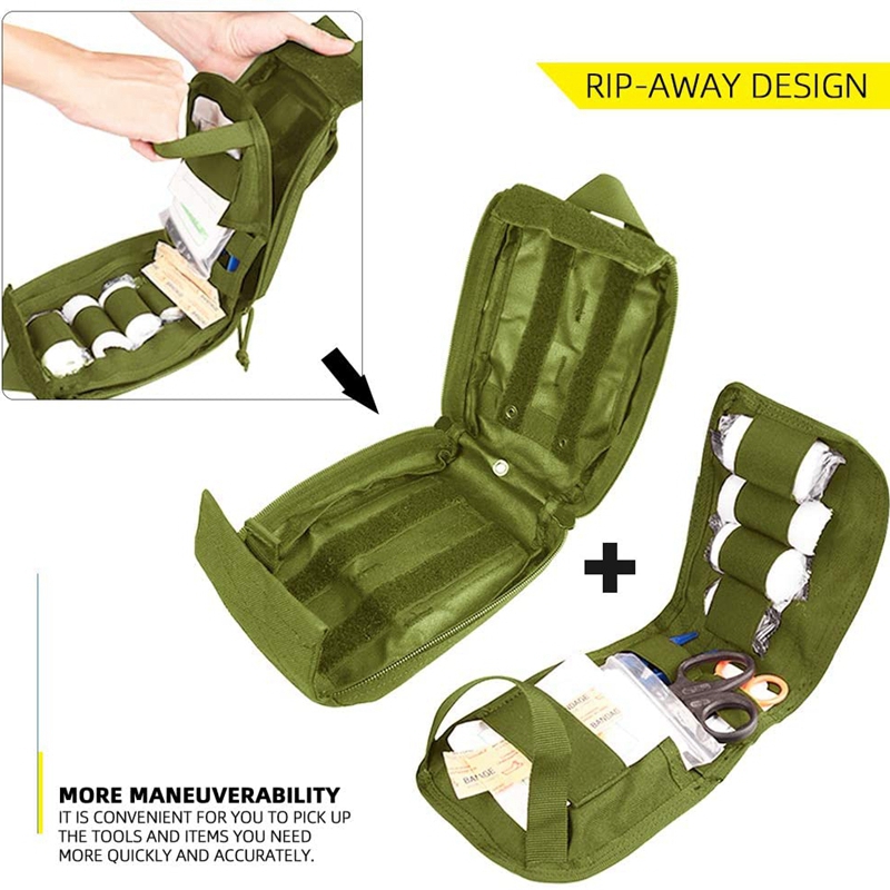 Tactical Molle First Aid Kit M - First Aid Bag Kit のレビューと価格