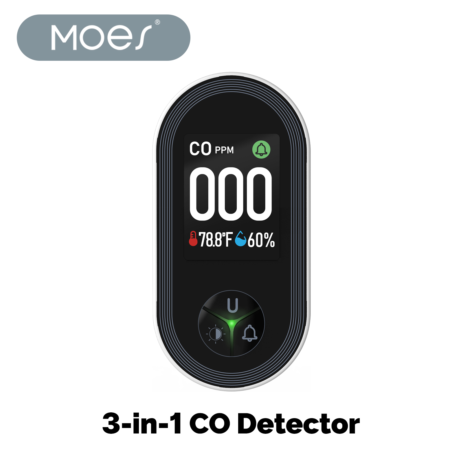 MOES 3in1 Carbon Monoxide Dete - Co Detector Plug のレビューと価格