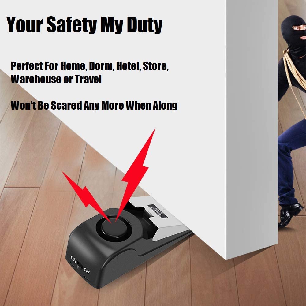 1Pc Door Stopper Alarm Portabl - Door Stop Alarm のレビューと価格