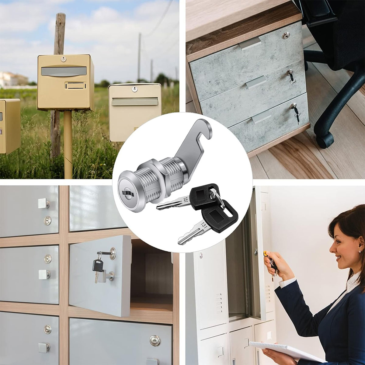 Single Unlock Set,1 Pack Keyed - Medicine Cabinet Lock のレビューと価格