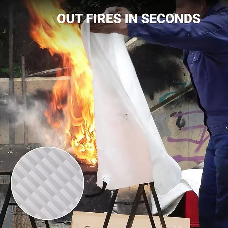 1/1.5/2M Emergency Fire Blanke - Fire Blanket Kitchen のレビューと価格