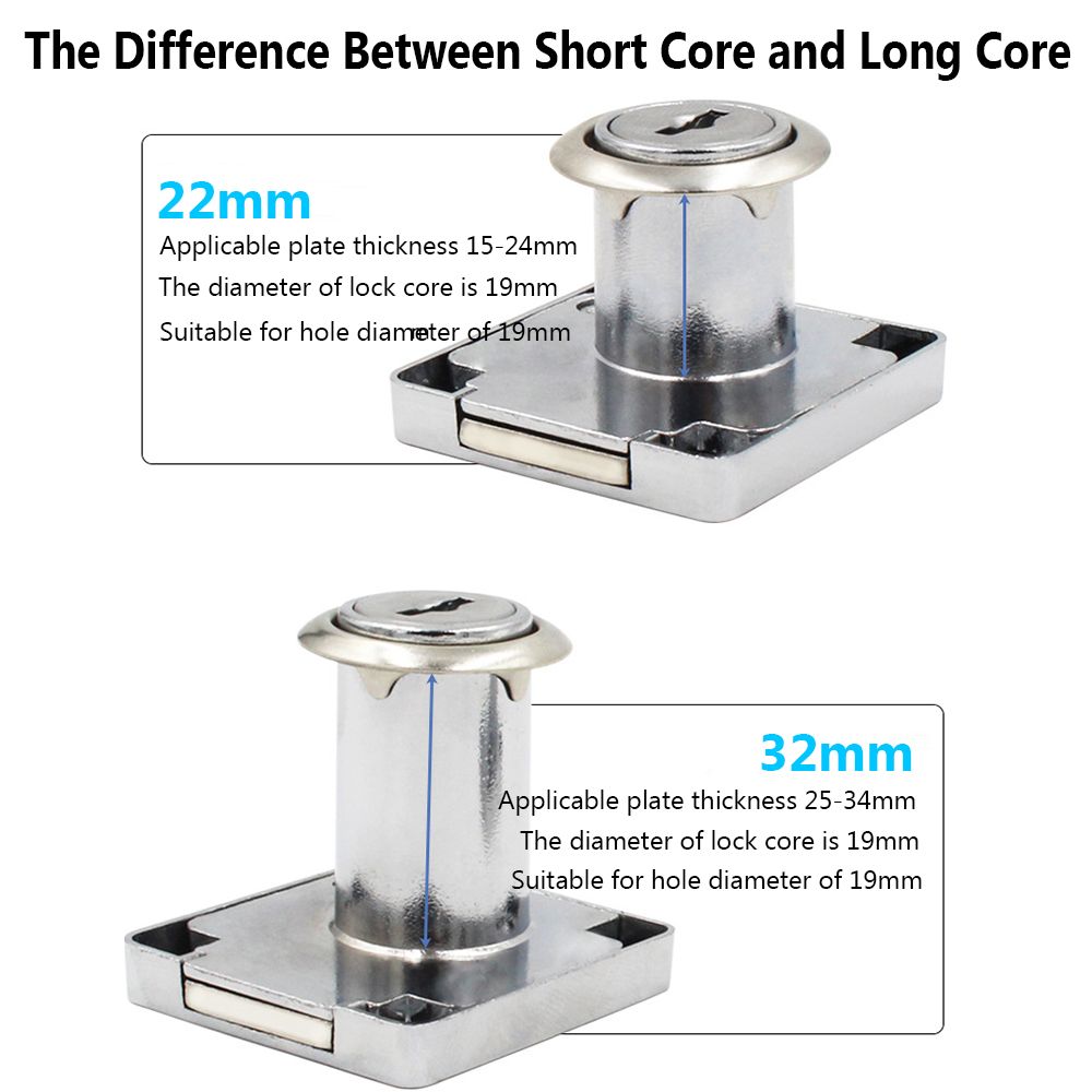 Office Burglarproof Zinc Alloy - Medicine Cabinet Lock のレビューと価格