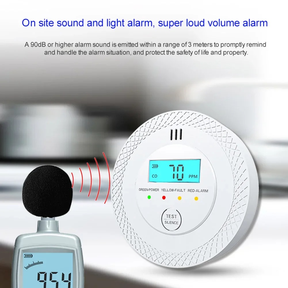 Carbon Monoxide Alarm Detector - Smoke Detector Interconnected のレビューと価格