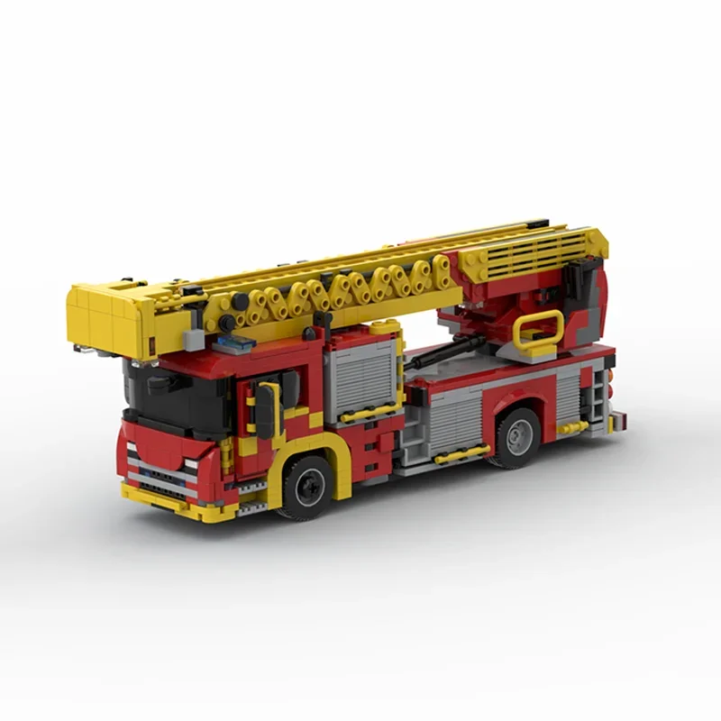 1079PCS MOC London Fire Brigad - Fire Escape Ladder のレビューと価格