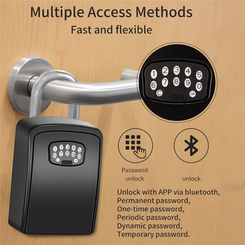 A92Z TUYA Smart Key Box Blueto - Lockbox Key Secure のレビューと価格