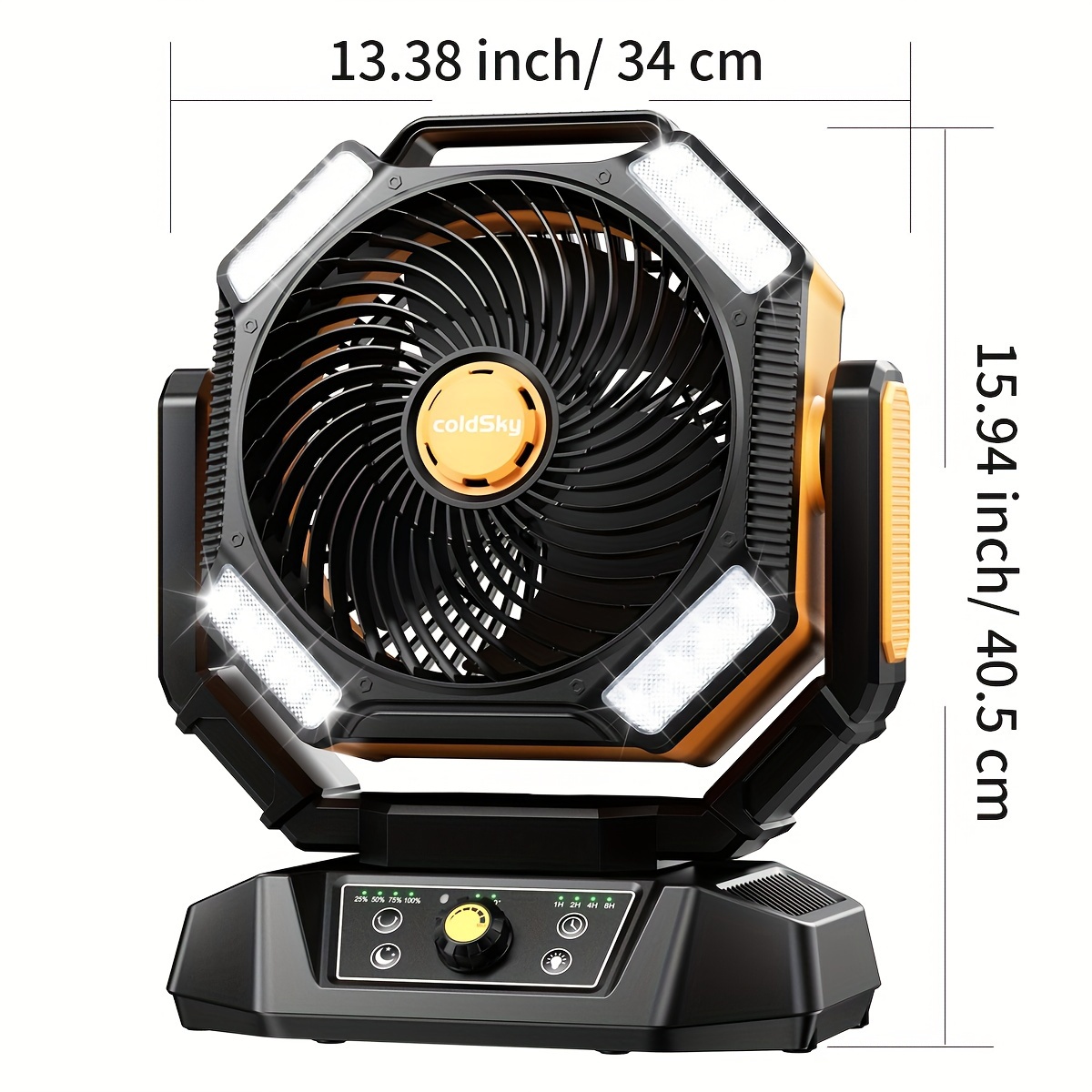coldSky  Camping Fan, Battery  - Power Outage Light のレビューと価格