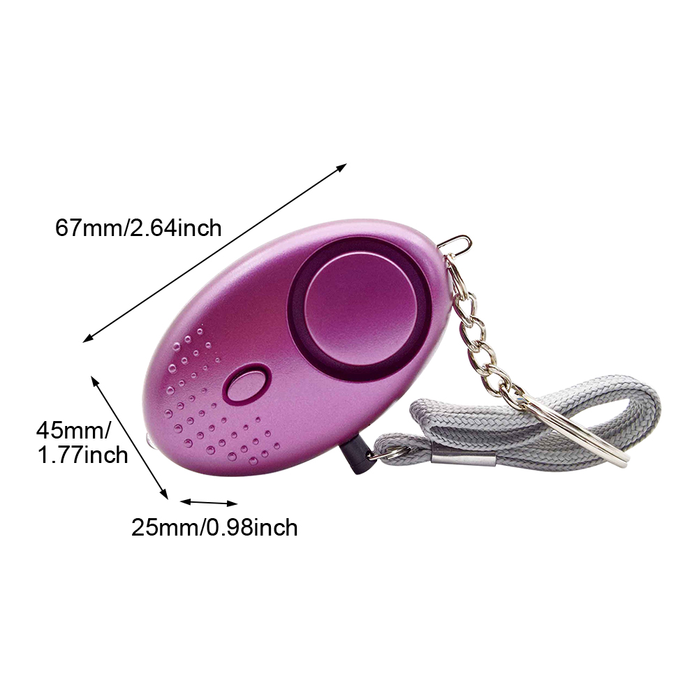 130DB Siren Song LED Portable  - Personal Alarm Keychain のレビューと価格
