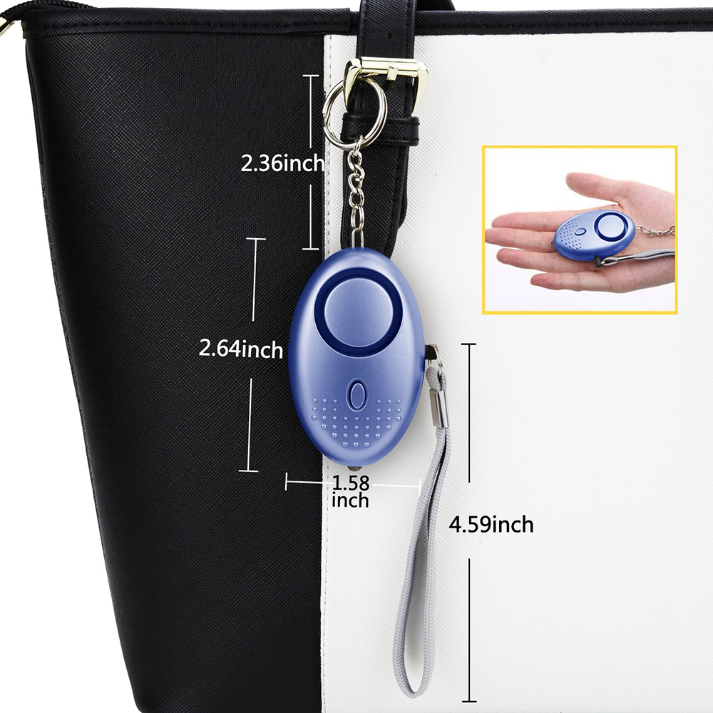 130DB Siren Song LED Portable  - Personal Alarm Keychain のレビューと価格