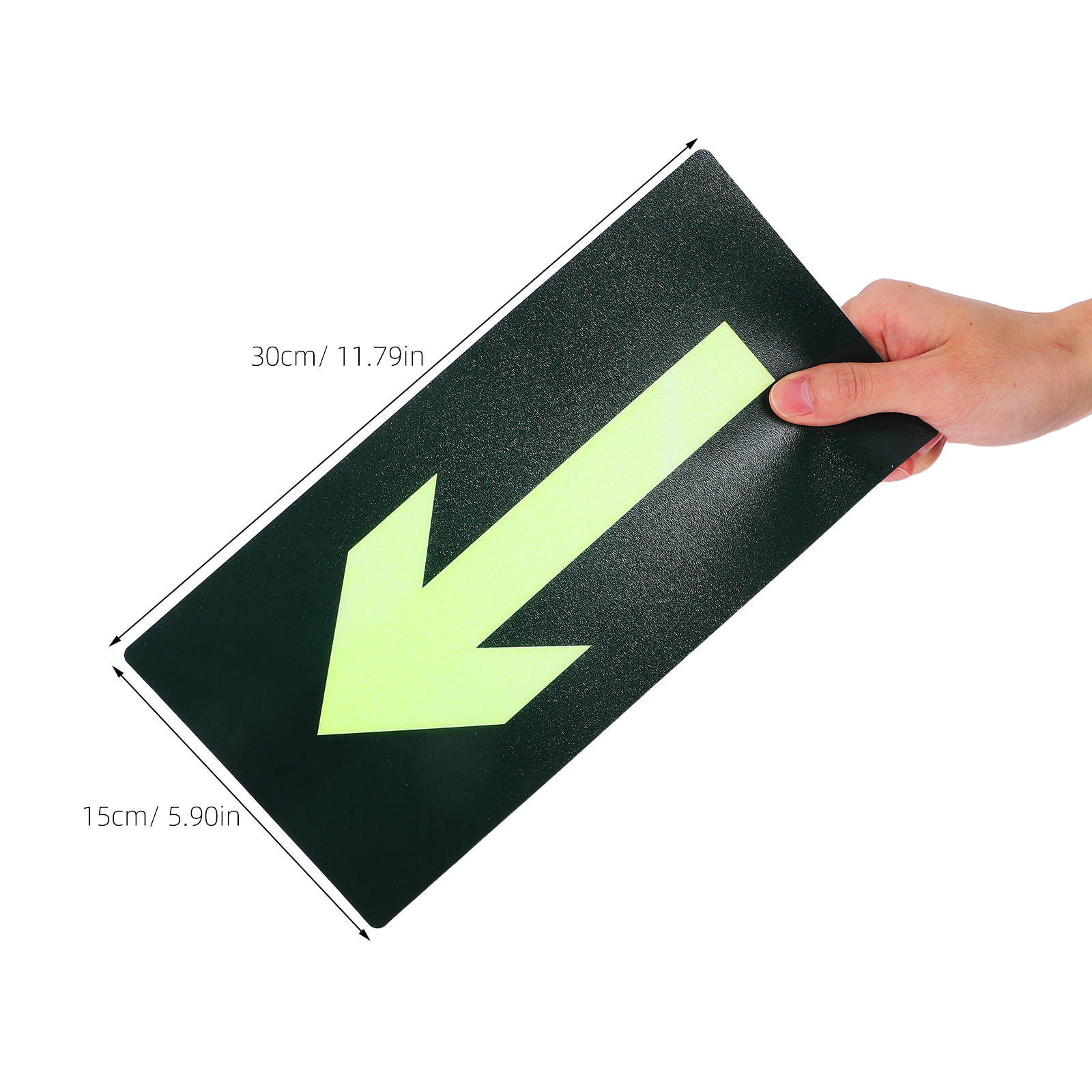8Pcs Fire Evacuation Arrow Sti - Emergency Exit Sign のレビューと価格
