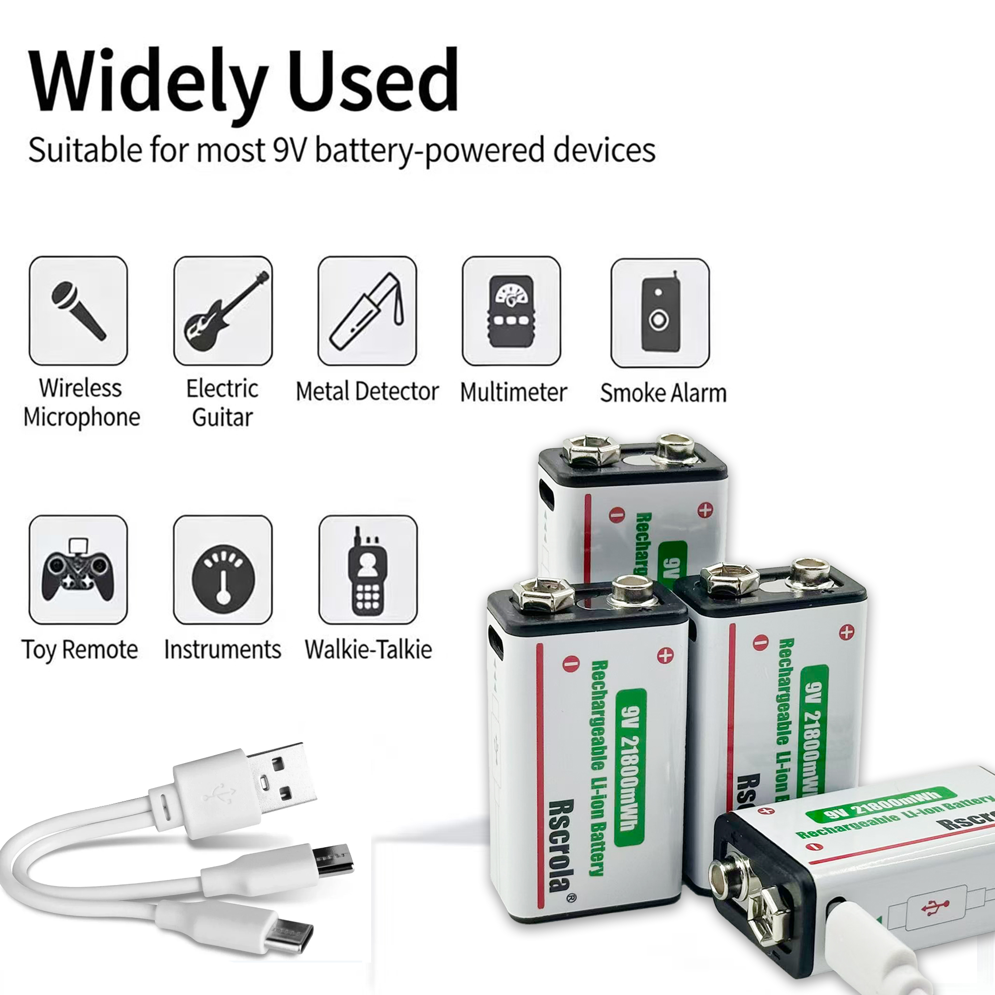 Long-Lasting 9V Lithium ion Re - Smoke Detector Interconnected のレビューと価格
