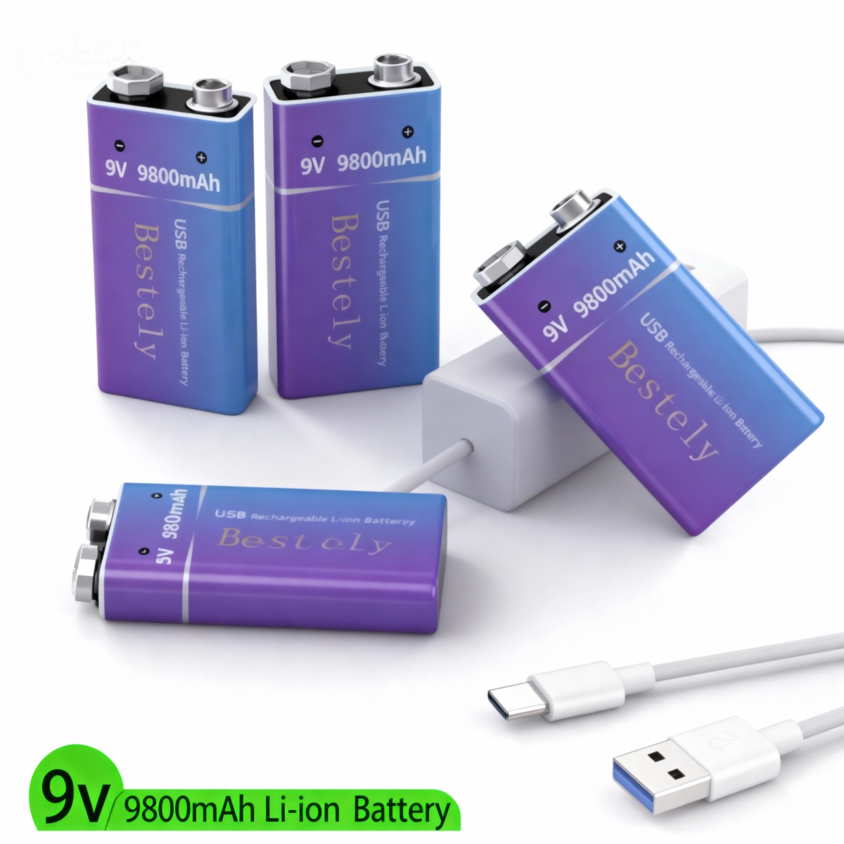 New 9V Rechargeable Li-ion Bat - Smoke Detector Interconnected のレビューと価格