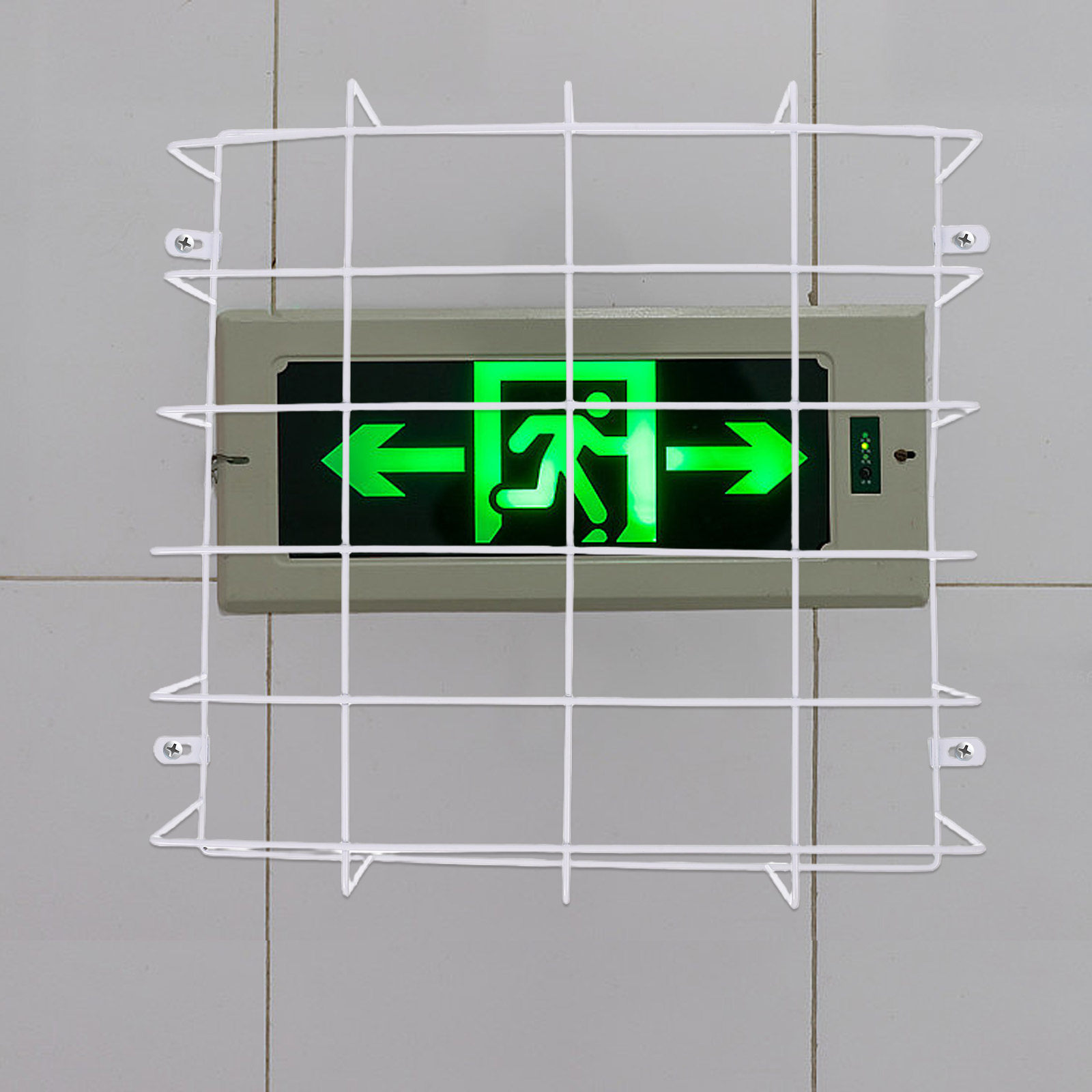 Emergency Light Protective Cag - Emergency Exit Sign のレビューと価格