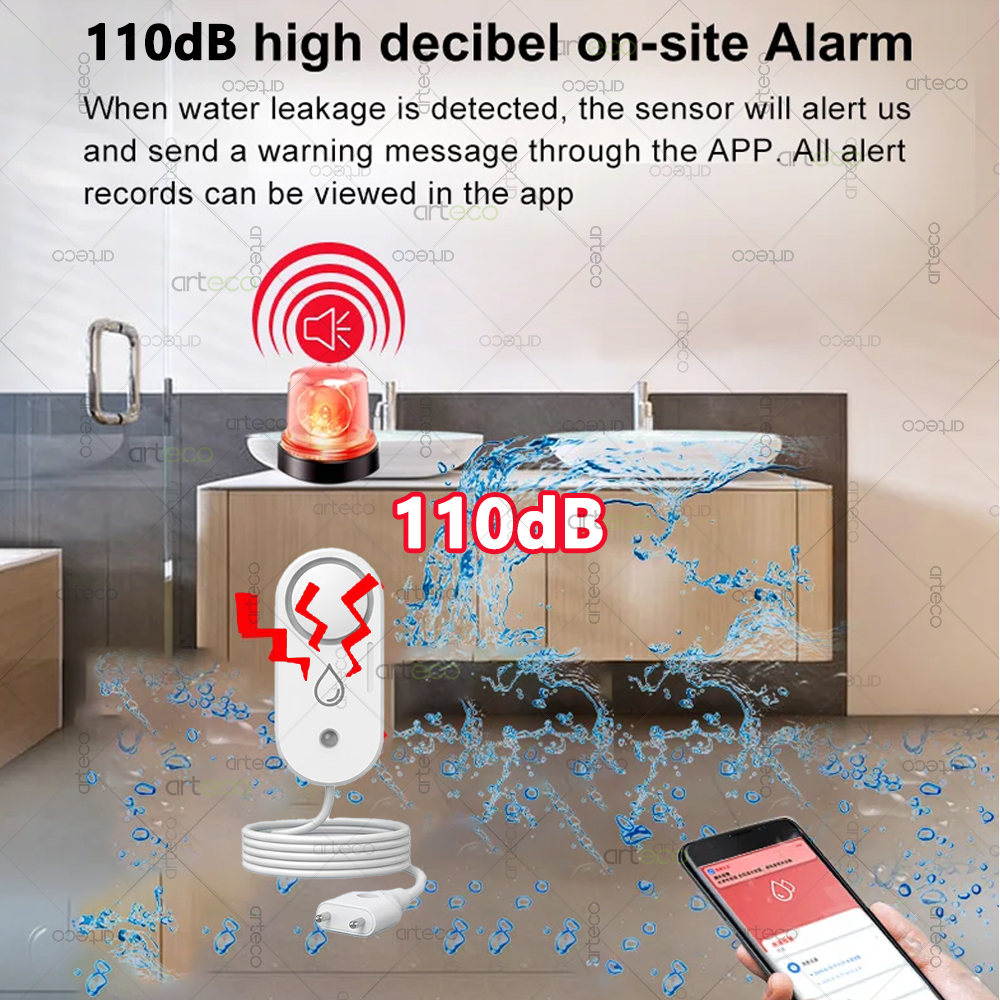 Zigbee Water Leakage Sensor Fl - Water Alarm Sensor のレビューと価格
