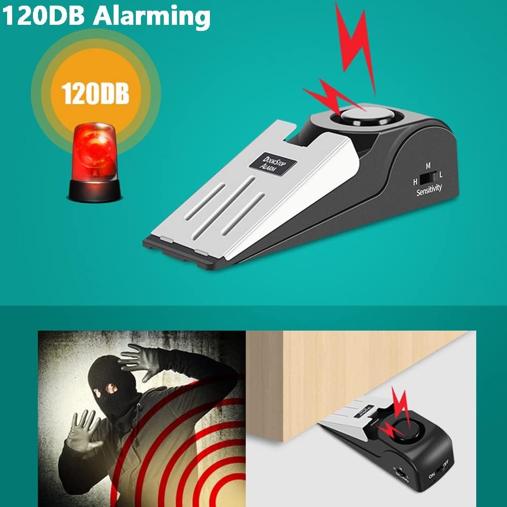 Door Stop Alarm with 120dB Sec - Door Stop Alarm のレビューと価格