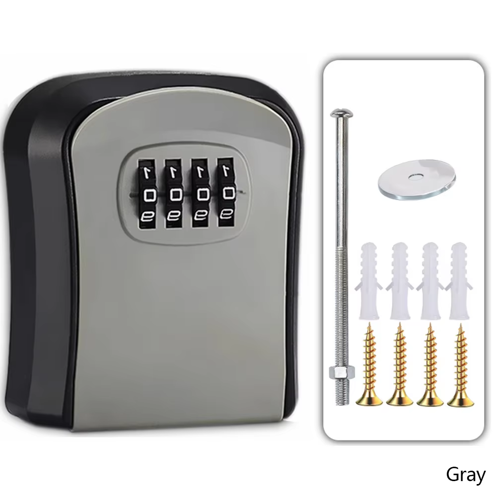 Wall Mount Key Lock Box with 4 - Lockbox Key Secure のレビューと価格