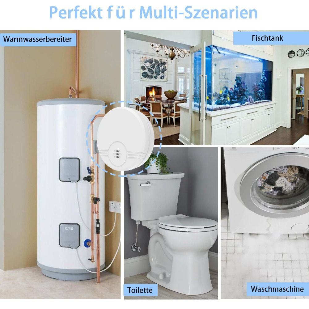Dual Mode Sensor Water Leak Al - Water Alarm Sensor のレビューと価格