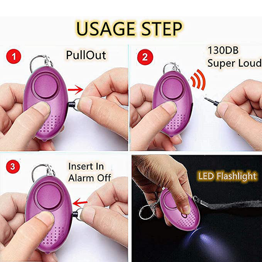 Safety Keychain Full Set For W - Personal Alarm Keychain のレビューと価格