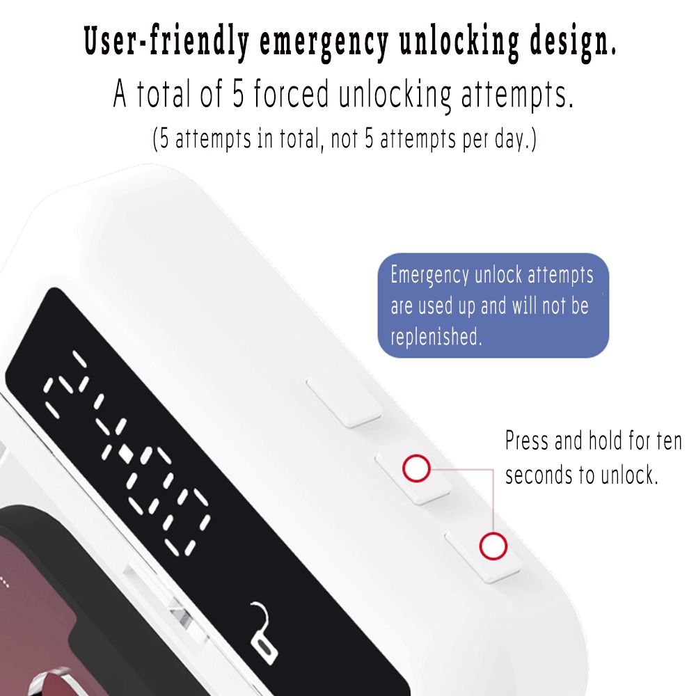 Portable Phone Lock Box with T - Medicine Cabinet Lock のレビューと価格
