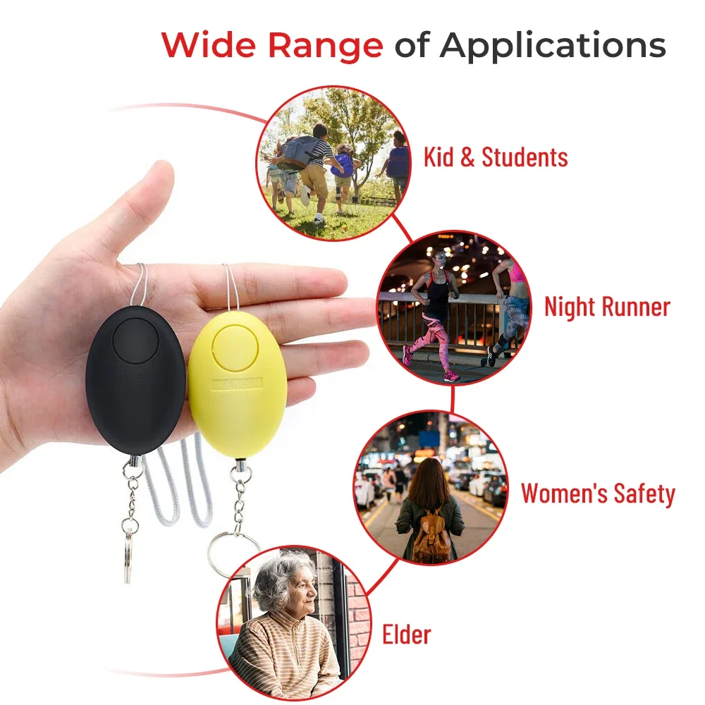 120dB Personal Safety Alarm Ke - Personal Alarm Keychain のレビューと価格