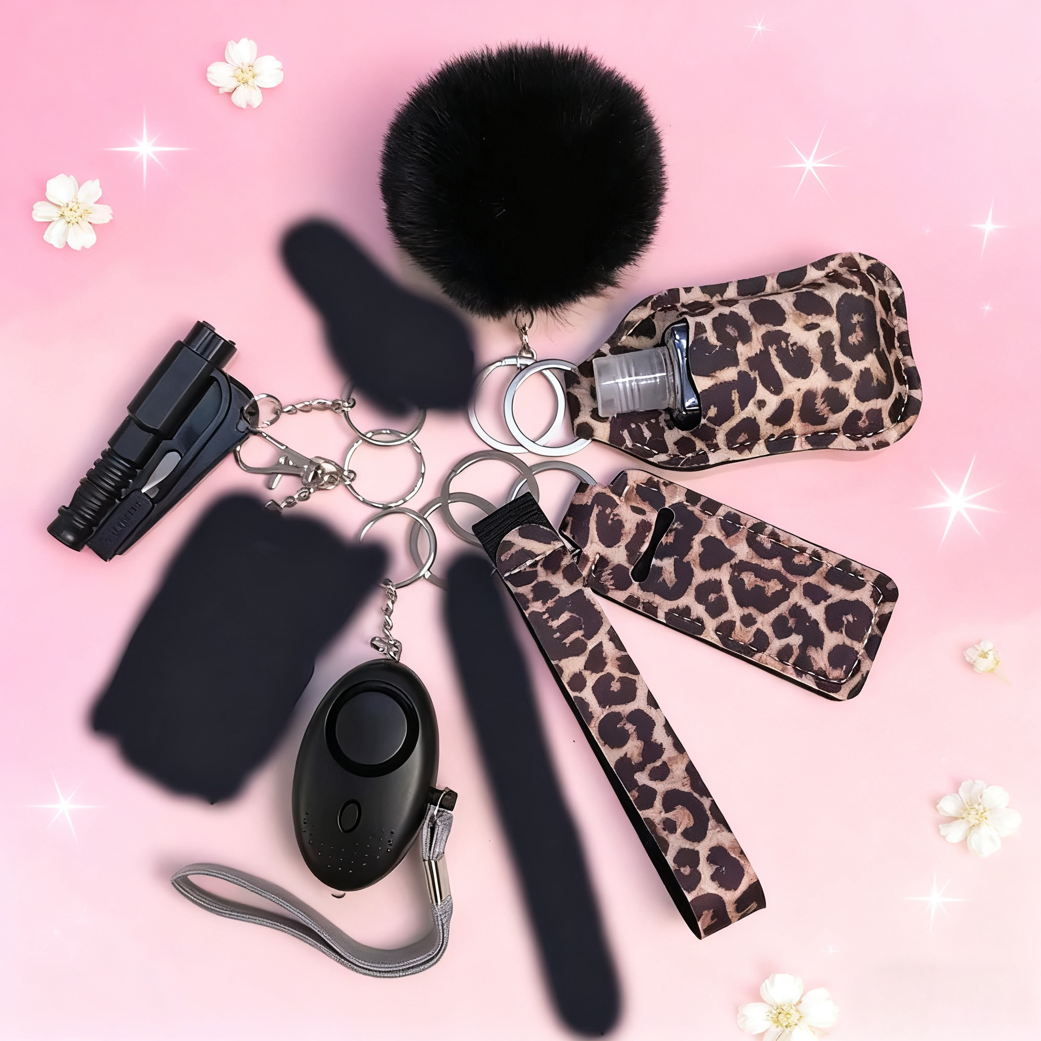 10Pcs Girl Security Self Defen - Personal Alarm Keychain のレビューと価格