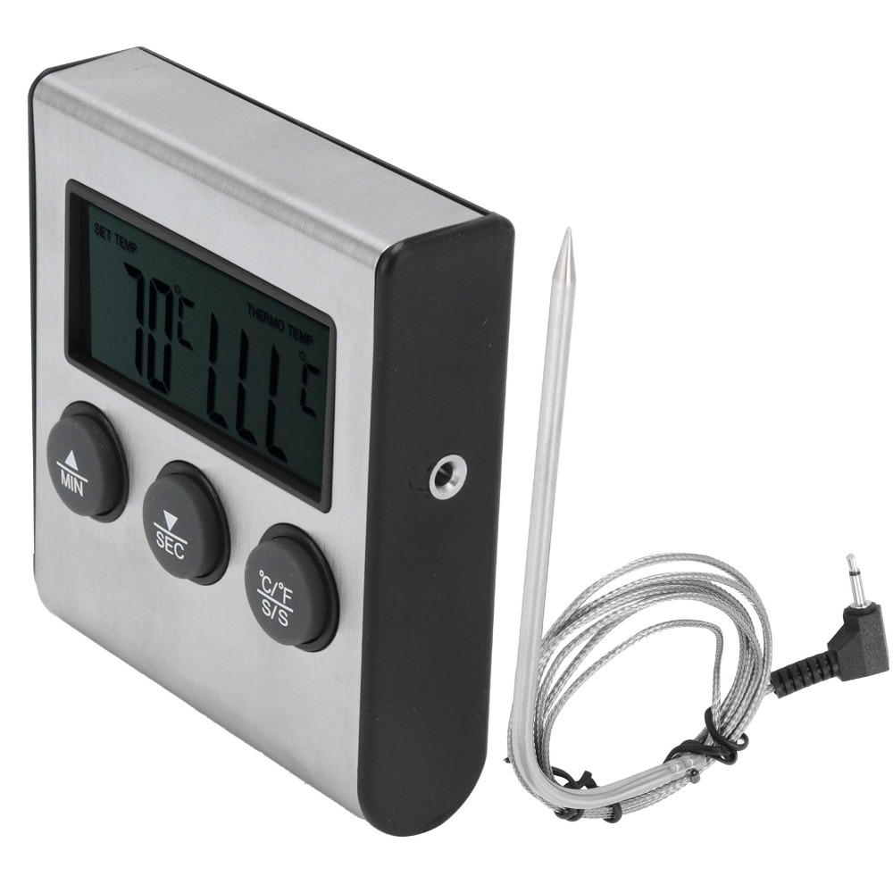 Silver Digital BBQ Meat Thermo - Pool Alarm Float のレビューと価格